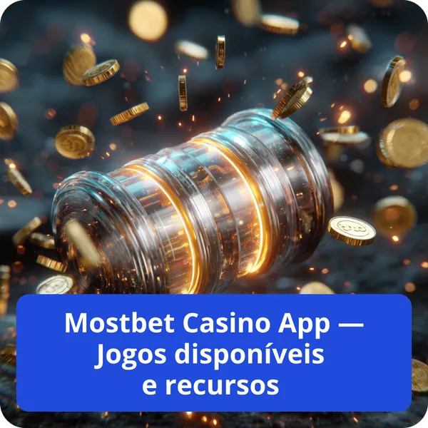 Mostbet Casino App — Jogos disponíveis e recursos